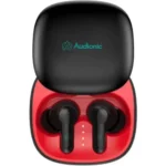Audionic Airbud 730 wireless earbuds with sliding lid charging case, premium design Pakistan