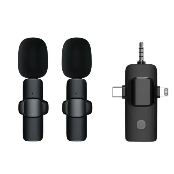 K35 Wireless Microphone Collar Mic Clip-On 200m Range Pakistan Price