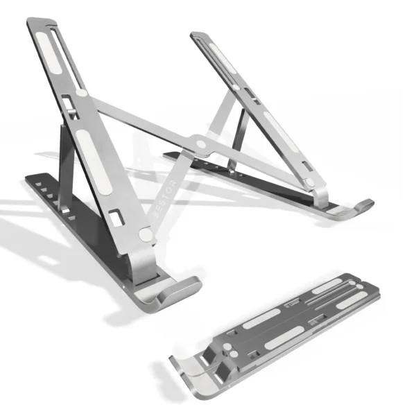 Laptop Stand Aluminum Ergonomic Design Heat Dissipation Pakistan