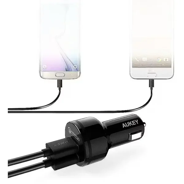 AUKEY wireless fast charging pad compatible with iPhone Samsung 48W power delivery Pakistan