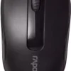 Rapoo M10 PLUS Wireless Mouse Black Front View 1000 DPI Pakistan