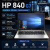 HP EliteBook 840 G7 Laptop Intel Core i7 10th Generation 16GB RAM 512GB NVMe SSD 14 Inch Full HD