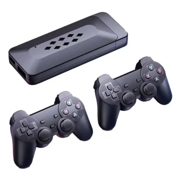 M33 4K Retro Gaming Stick with 64GB Storage and Dual Wireless Controllers